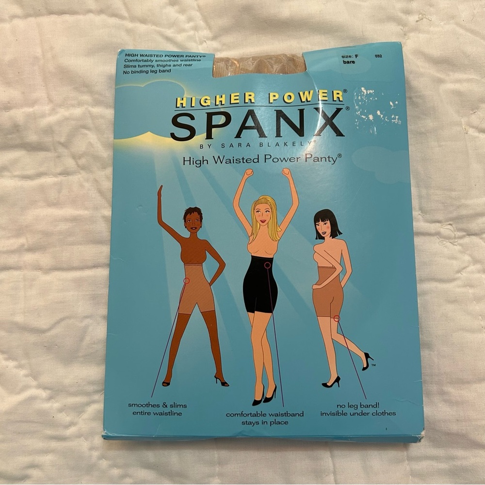 SPANX Higher Power Panty Shapewear Womens 2X Size E Color Bare Nude NWT Open Box